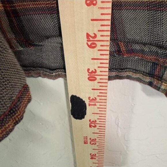 Carbon2Cobalt Shirt Mens Large Gray Plaid Long Sleeve Cotton Button Front - Picture 6 of 6